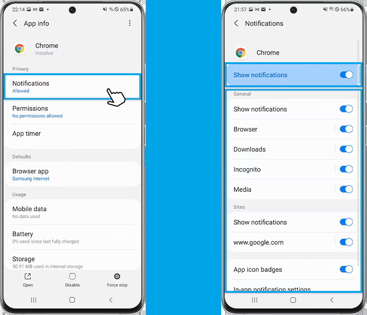 Notifikasi Browser Mencurigakan