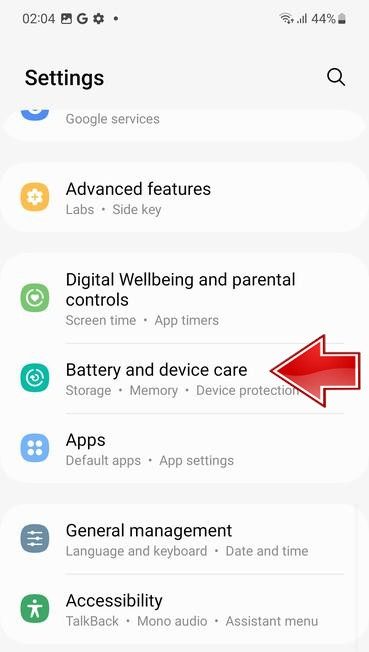Pemindai Malware di Samsung